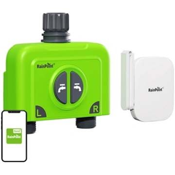 2-Zone Irrigation Controller with RainPoint WiFi G