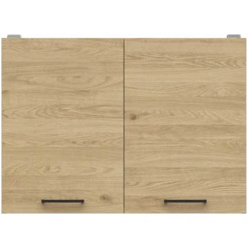 Virtuves skapītis Junona Line, brūns Black Red Whi