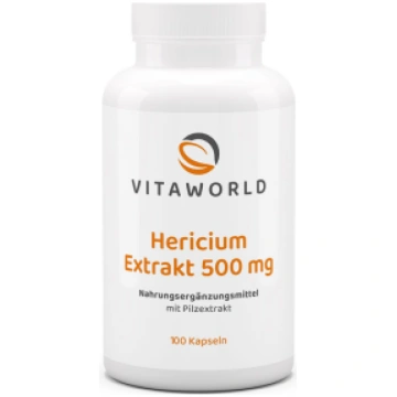 Hericium extract 500 mg Vitaworld 100 caps