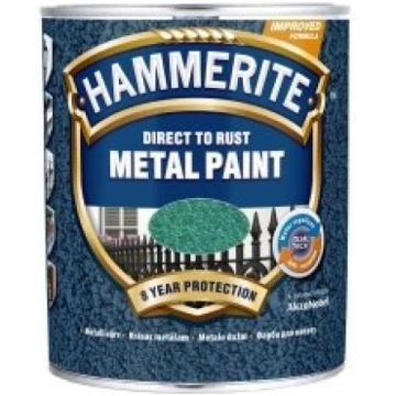 Krāsa Hammerite Hammered 750ml zaļa