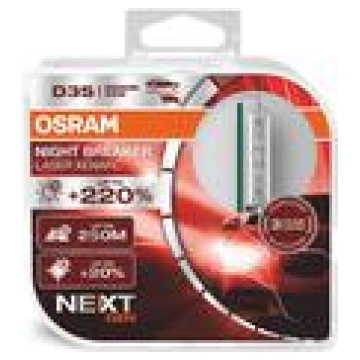 Spuldžu kompl.OSRAM D3S +220%