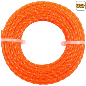 Trimmera aukla SILENT 2.4mm x 15m 89480SIL