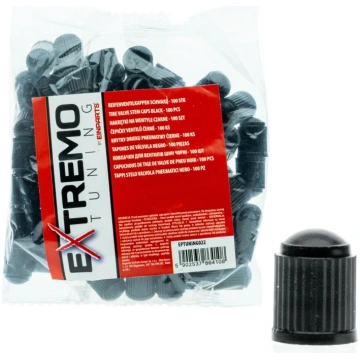 EPTUNING022 Valve Caps - Black, 100 pcs Riepu vent