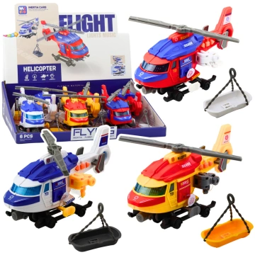 Rotaļu helikopters Lean Toys Flight, (krāsa/dizain