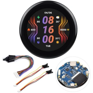 Waveshare ESP32-S3 2,1 collu (2,5D izliekta skārie