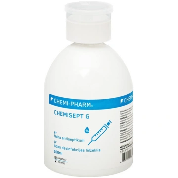 CHEMI-PHARM Chemisept G 500ml (neiekrāsots ādas de