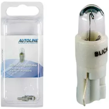 Spuldze 12V 0,5W ar plastmasas cokolu, pelēka AUTO