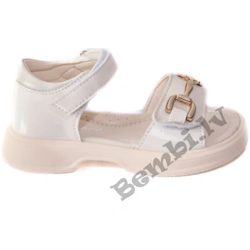 Clibee balti bēšas sandales 33-36 izm. 34