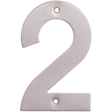 Durvju numurs "2" Haushalt SS-2, 14.4 cm x 9.3 cm,