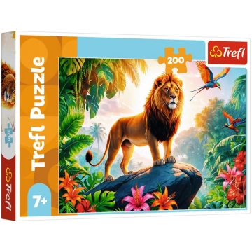 Trefl Puzzle Karalis Dżungli 200 Gab (13329)