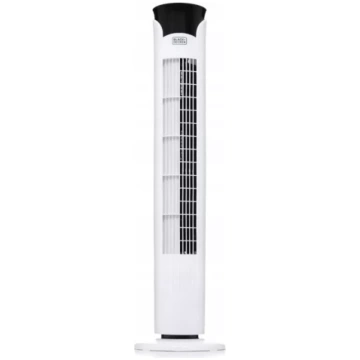 B&D Torņa tipa ventilators 45W 3 ātrumi 2stundu ta
