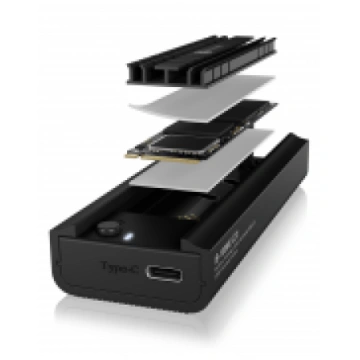 IB-180MC-C31 External USB Type-C enclosure / docki