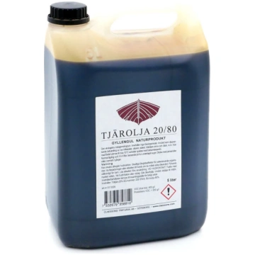 Darvas eļļa Tjärolja 20/80 - tradicionāla koksnes 