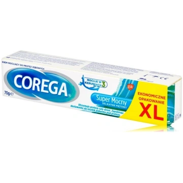 Corega Extra Strong Denture Fixing Cream fiksējošs