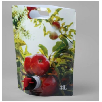 Iepakojums 3L doypack ar krāniņu, LDPE