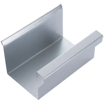 Teknes savienotājs, 8 cm, metāls, pelēka krās