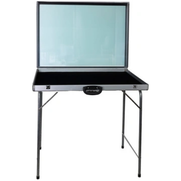 Aluminum Case with Acrylic Top & Leg - GC231