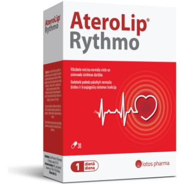 AteroLip Rythmo kapsulas, 30 gab LOTOS PHARMA