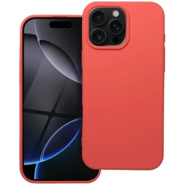 SILICONE case for IPHONE 16 Pro Max peach | 590339