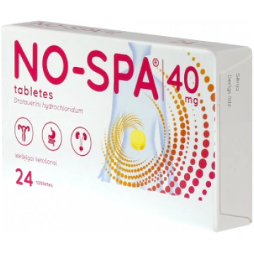 NO-SPA 40 mg tabletes, N24