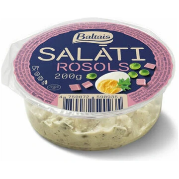 Salāti Rasols 200g Baltais