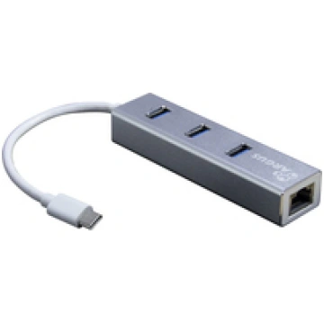 Inter-Tech LAN-Adapter Argus IT-410-S USB-C Gigabi