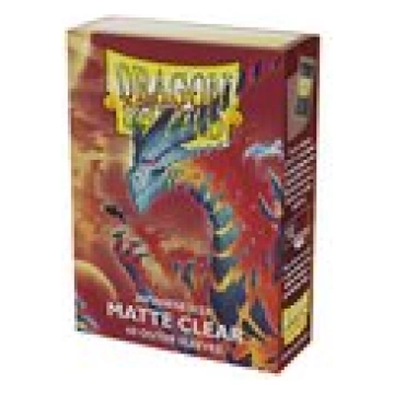 Dragon shield Japanese Matte Clear Outer Sleeves -
