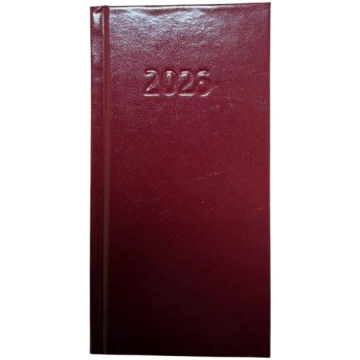 Plānotājs Kreska 2026 82x163mm, nedēļas atvērums, 