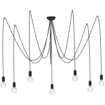 Lampa karināms Nowodvorski Spider 6785, E27, 7 x 6