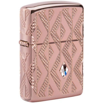 Šķiltava Zippo Armor® Geometric Diamond Pattern De