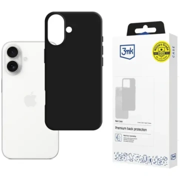 3mk Matt Case for Apple iPhone 17 - Black