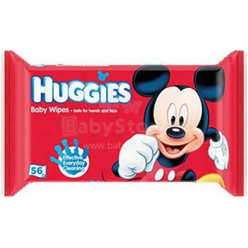 Huggies Disney Art.041550022 mitrās salvetes 56 ga