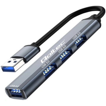 HUB adapter USB 3.0 4w1 | 4x USB 3.0 53791 QOLTEC