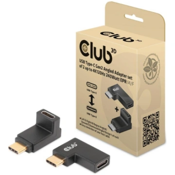 I/O ADAPTER USB-C ANGLED SET/CAC-1528 CLUB3D | CAC
