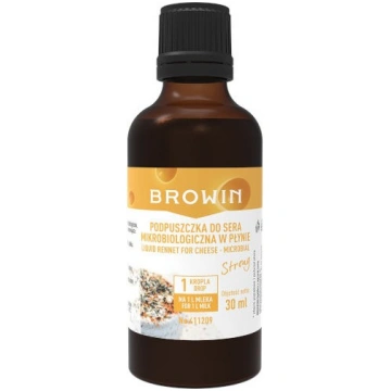 Šķidrs mikrobioloģiskais siera ferments 30 ml