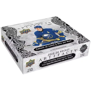 1 BOX BREAK 2025-26 ARTIFACTS HOBBY BOX NHL (2 RAN