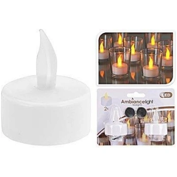 Affek Design Set of 2 TEALIGHT LED candles 4xh5cm 