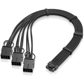 EZDIY-FAB GPU barošanas bloka pagarinājuma kabelis