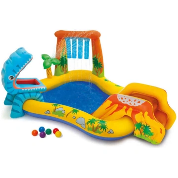 Intex piepūšamais baseins Dinosaur Play Center, 24