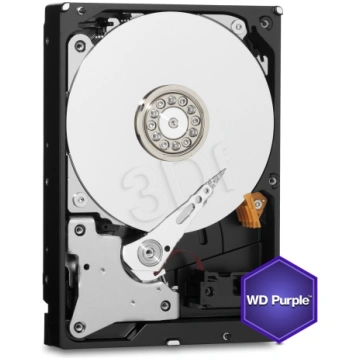 WD Purple 3.5"" 2TB SATA3 64MB ( WD20PURZ ) cietai