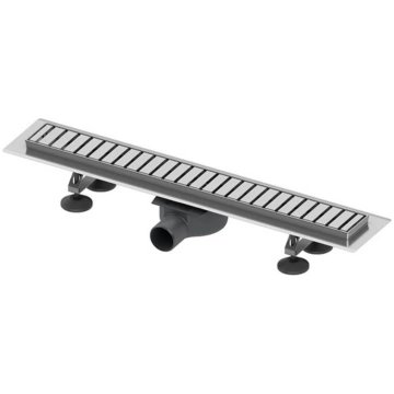 Dušas kanāls TECELINUS, 900mm, ar resti STRAIGHT, 