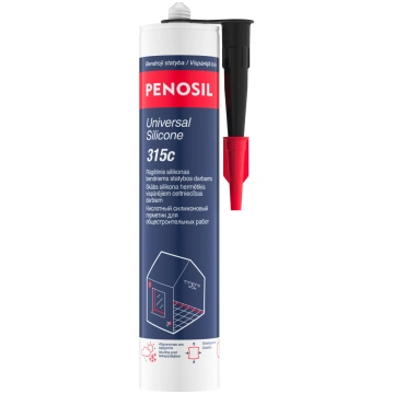Silikons Penosil 315C, melna krās