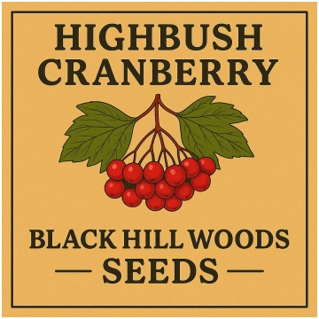 Highbush Cranberry Seeds (Viburnum trilobum) Black