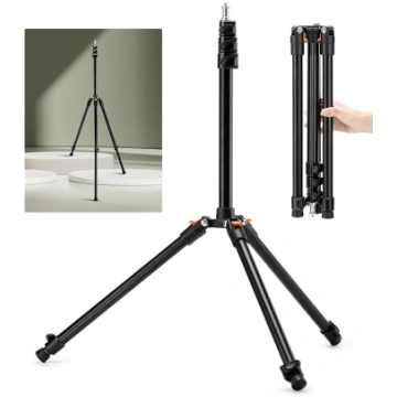 K&F Concept 200 cm foto statīvs, atgriezenisks alu