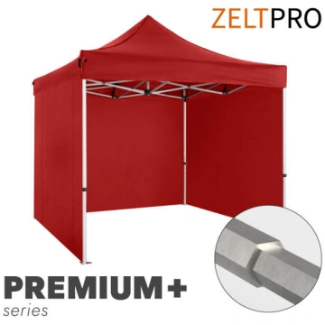 Tirdzniecības telts 3x3 Sarkana Zeltpro PREMIUM +