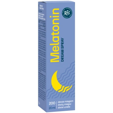 RFF Melatonin Dream izsmidzināms līdzeklis, 20 ml