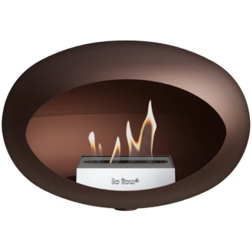 LE FEU WALL MOCCA pie sienas stiprināms biokamīns