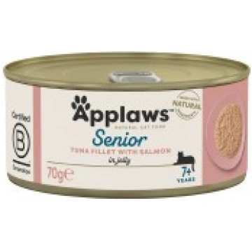 Applaws Senior cat Tuna fillet With Salmon in jell