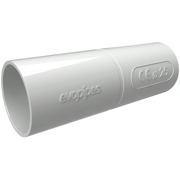 Evopipes savienojums EVOEL caurulēm D=20mm halogēn