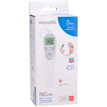 MICROLIFE NC 200, digitālais bezkontakta pieres te